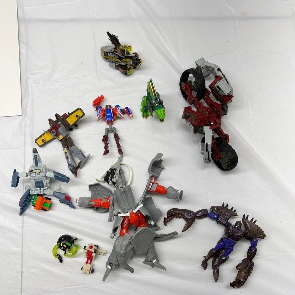 Lot Transformers Beast Wars Mixed LOT Vintage